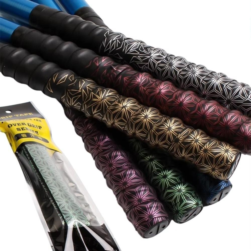 Anti-slip Badminton Handle Wrap Tape Sweat-Absorbent Tennis Racket Grip Tape Outdoor Sports