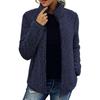 Frauen Mantel Herbst Winter Plüsch Fashion Zipper Jacken Casual Übergroßen Einfarbig Faux Pelz Warme Damen Parka Jacke