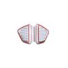 For Mercedes Benz GLE GLS Class W167 X167 GLE350 450  ABS Chrome Car Dashboard Side Air Outlet Frame Trim Cover