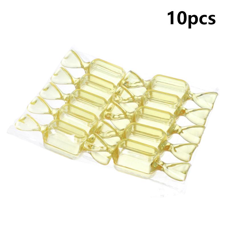 10Pcs/Set Mini Plastic Transparent Candy Box Cute Candy-Shaped Storage Container For Wedding Baby Shower Party Decoration