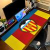 Valencia Club de Fútbol Print  Cushion Non-slip Laptop Tablet Big Mousepad XXL Mat Mini PC Playmat With Lock edge