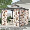 Christmas Gingerbread Man Digital Print Blackout Curtain – Polyester, Thickened, Sun Protection