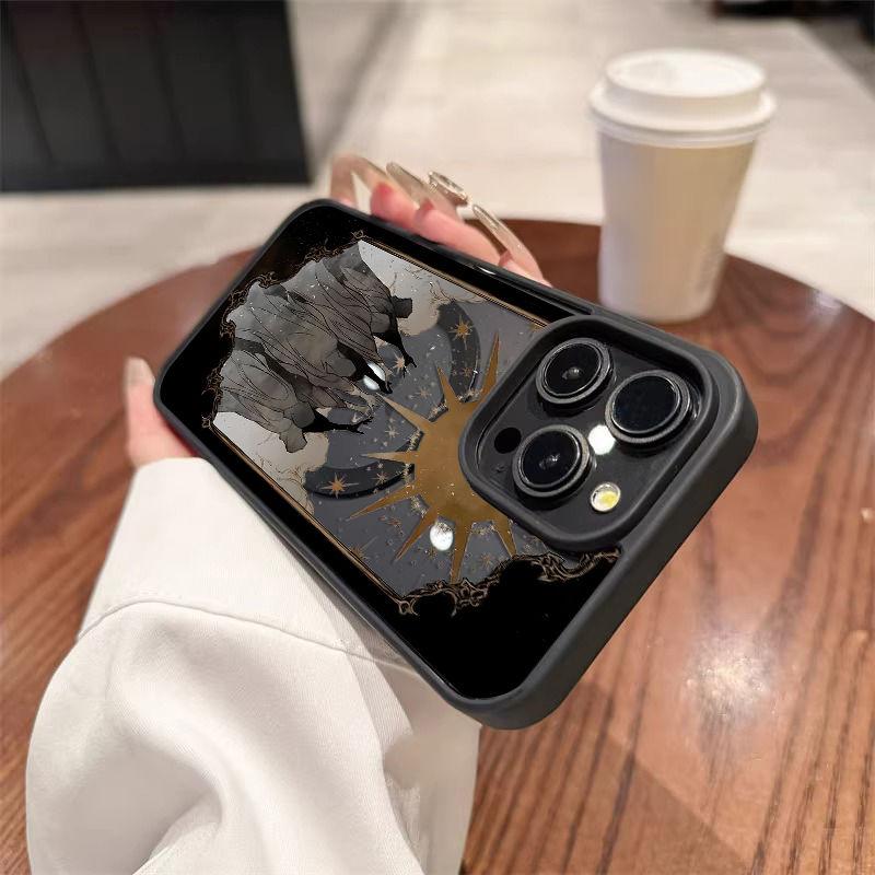 

Чехол Hope Light для телефона Apple iPhone 16 Pro Max - силиконовая рамка, акриловый магнитный чехол MagSafe для iPhone 16/15/14/13/12/11/Pro/Plus/ProMax iPhone 11 Pro Max чёрный