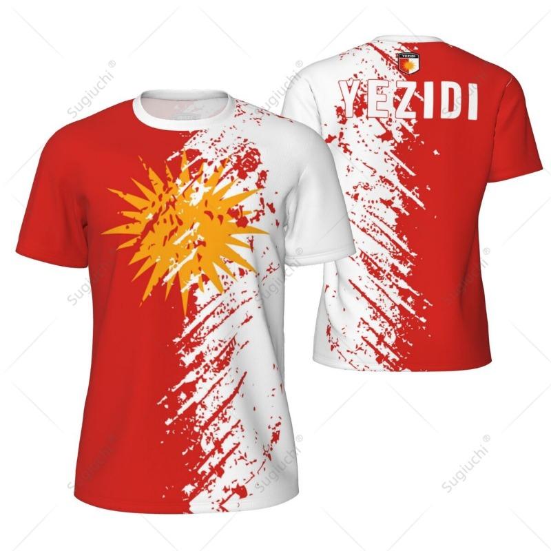Camiseta de Malla Deportiva Bandera de Túnez Para Correr Bicicleta Fútbol Tenis Fitness Camisetas Impresión 3D Personalizada