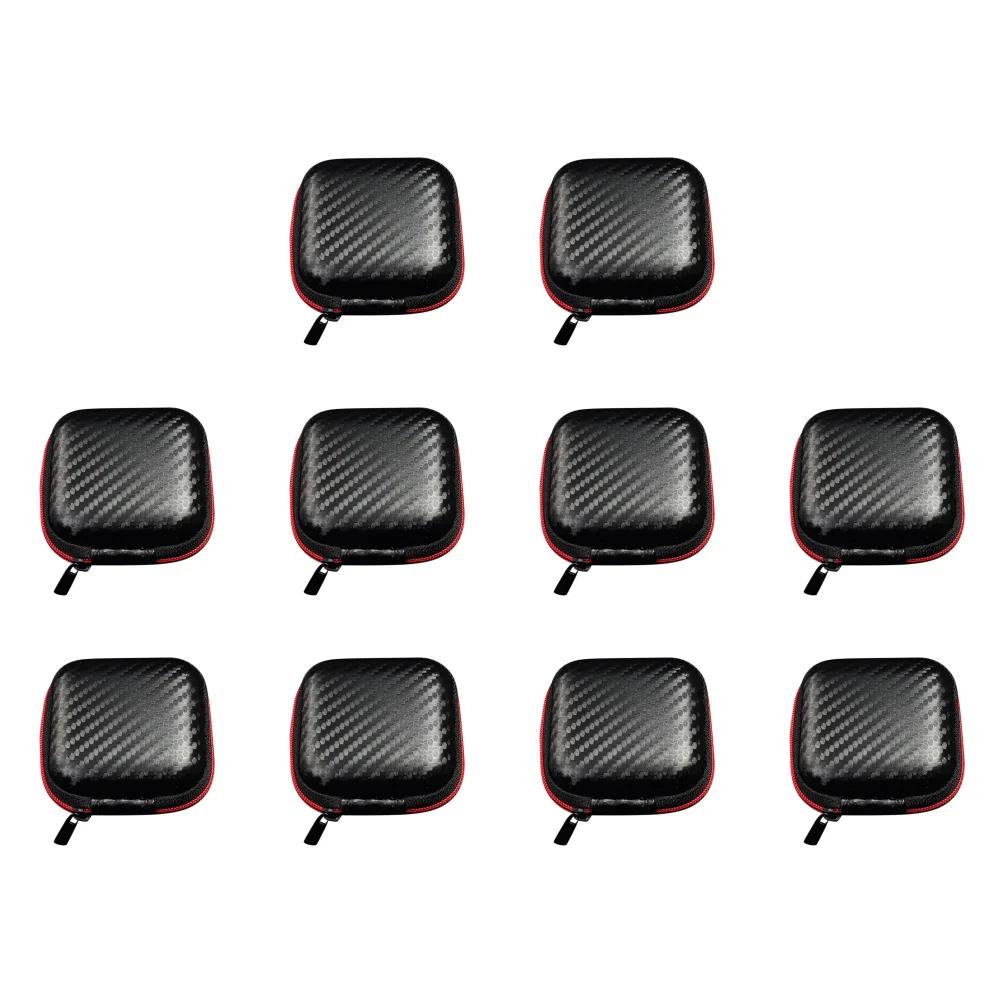 Wired Earphone Box EVA Earphone Charging Cable Storage Case Anti-Pressure Wear-resistant Anti-fall Headset Data Cable Holder