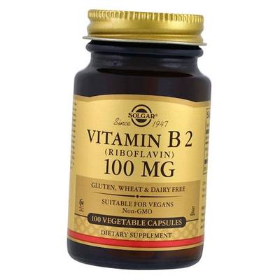 Riboflavin, Vitamin B2 100, 100 Gemüsekapseln (36313089)