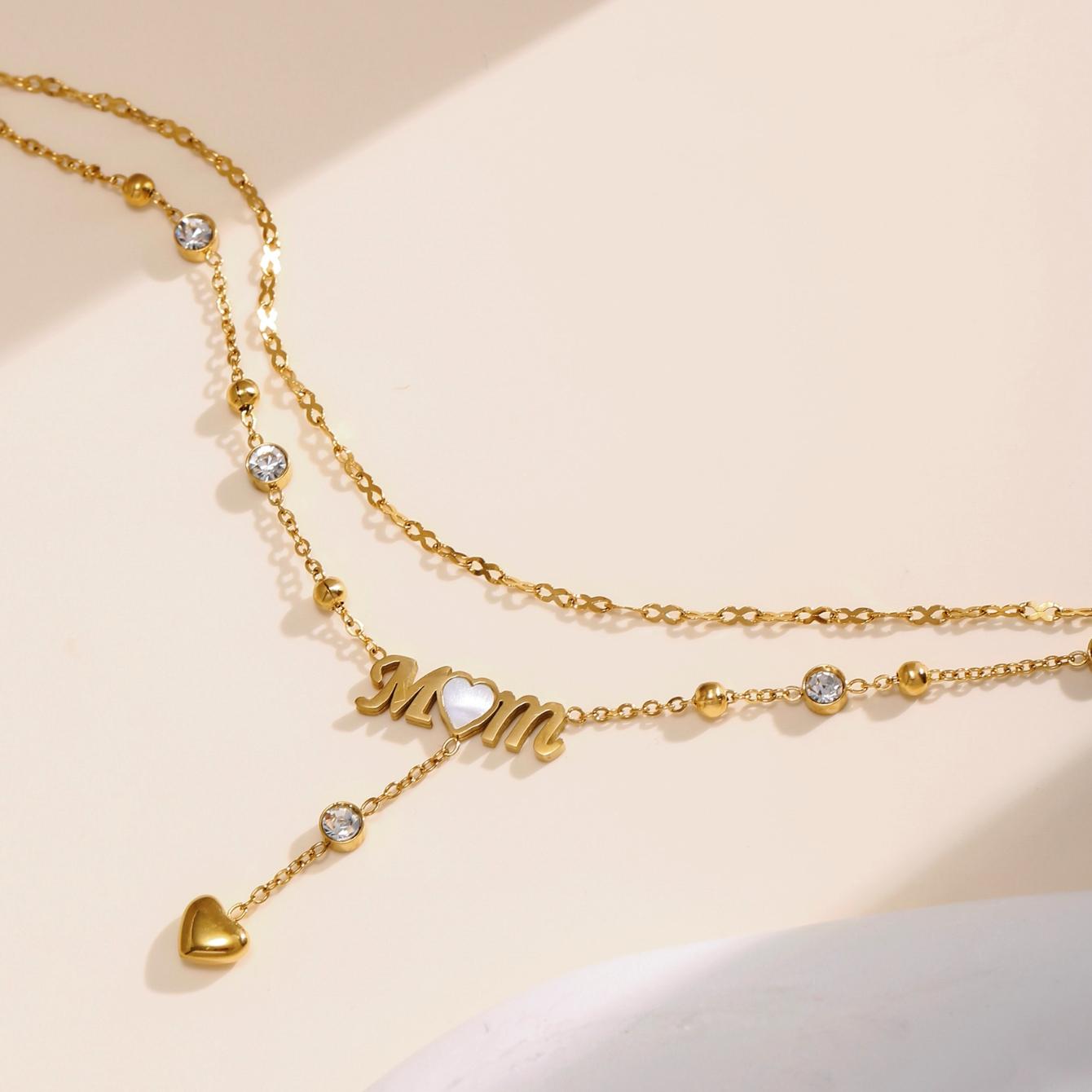 

Peach heart inlaid zircon ankle chain, simple and elegant women s stainless steel material, suitable for seaside vacations золотистий