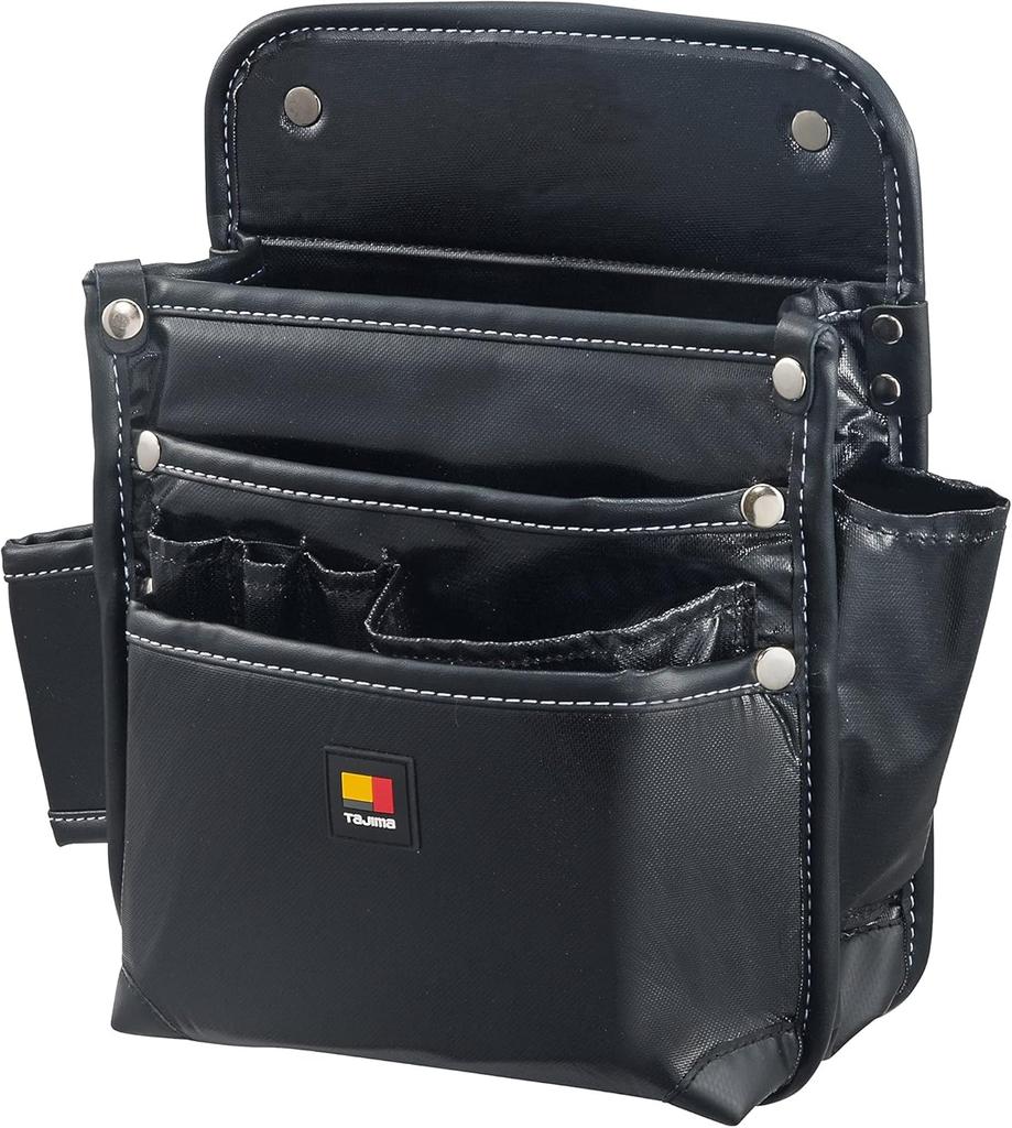 Tajima Safe System Detachable Waist Pouch with Twin Hooks and Large Nail Made of Nylon Easy To Attach and Can Be Attached To a Belt Easily Rearrange