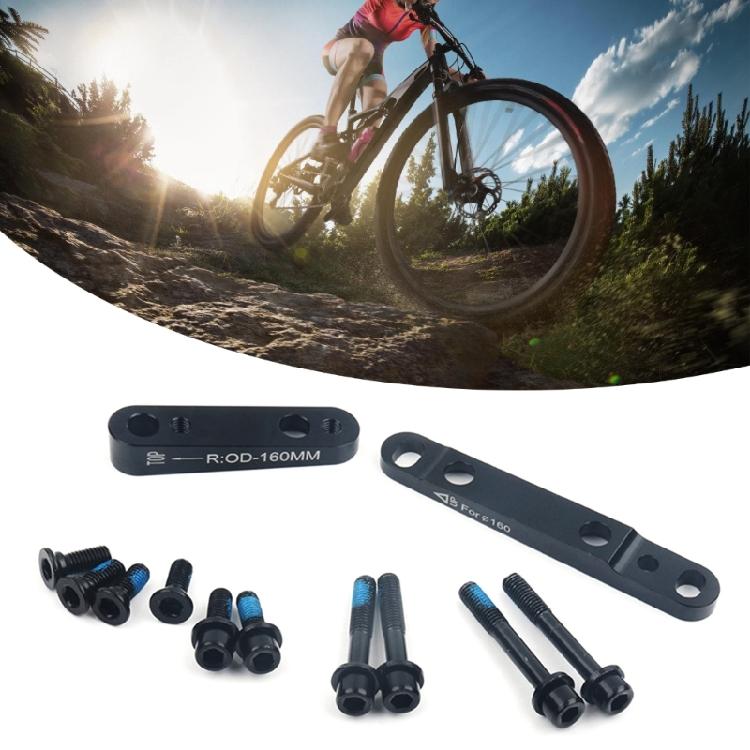 Cycling Flat Mount Disc Brake Adapter High Performances Cycling Brake Adapter for Road Bikes with Easy Installation