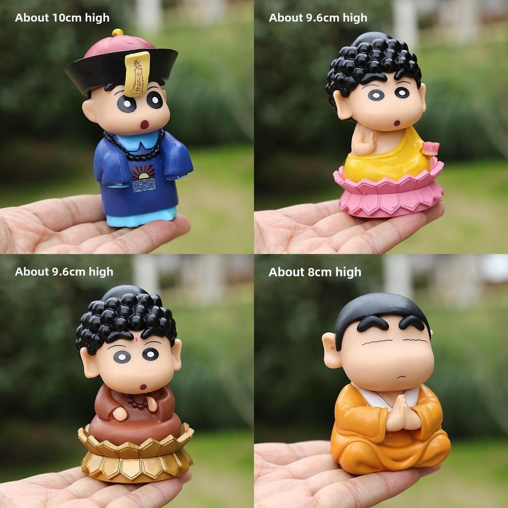 Shinchan Crayon Lotus Robe Pvc Statue For Office And Home Decorations Gifts