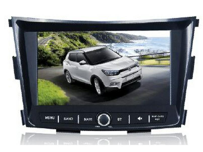 

Навигационная система Android с большим экраном для SsangYYong Tivoli с K Song и мониторингом слепых зон 12.3 inch
