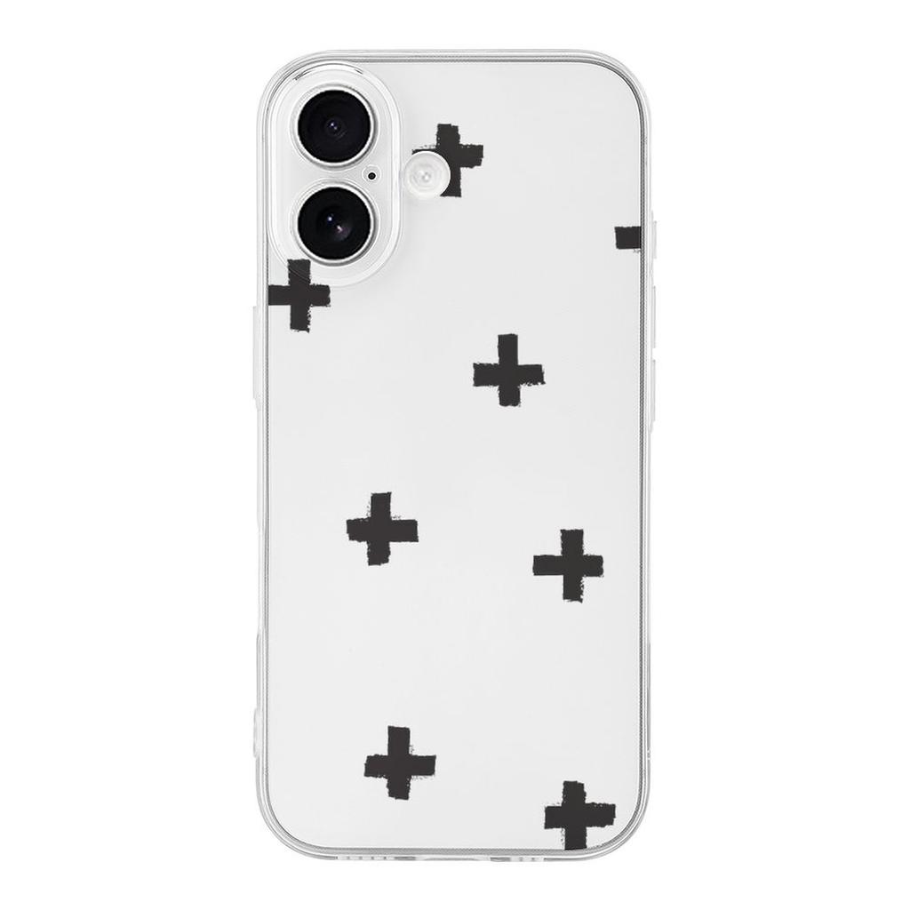 1 balení pro řadu iPhone 17 TPU pouzdro na telefon protiskluzový protižloutnoucí design proti pádu, každodenní ochrana