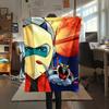 Daisuke Kadota  Print Flannel Blanket, High quality Comfortable for All Seasons, Home Decor, Warmth and Comfort