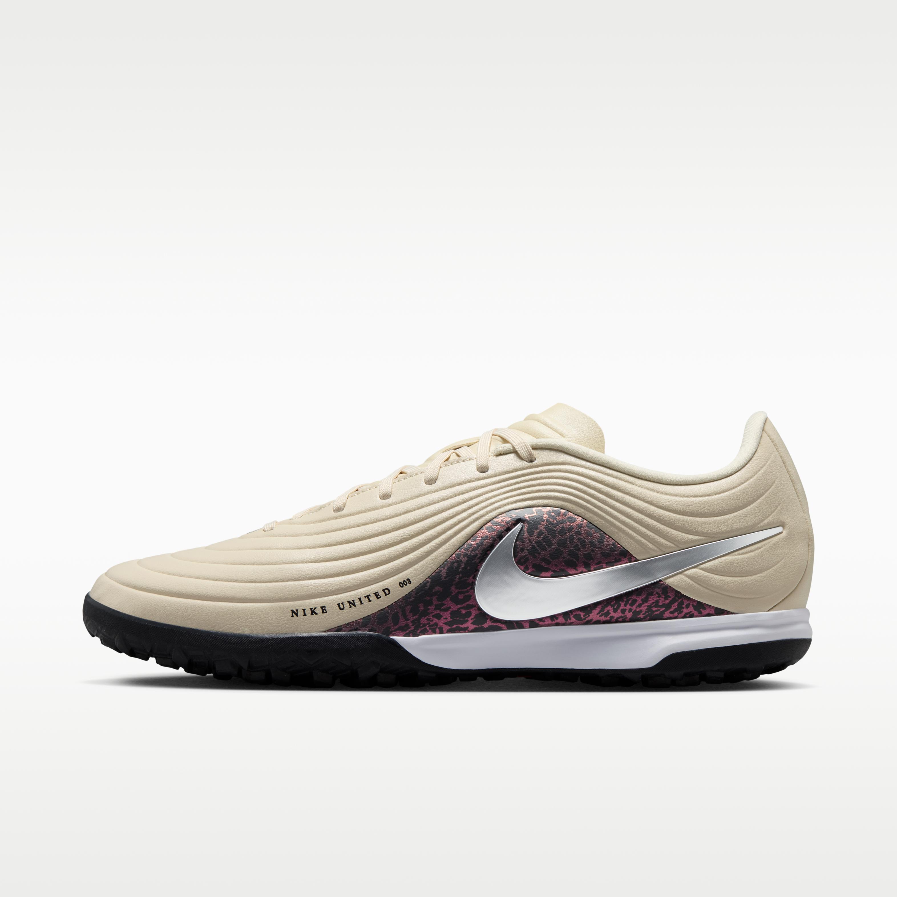 Nike United Tiempo Maestro Academy TF Low  Fossil Burgundy Crush Metal 43
