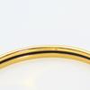 Used HERMES Bracelet Uni Enamel/metal 11.7g White Gold Bangle