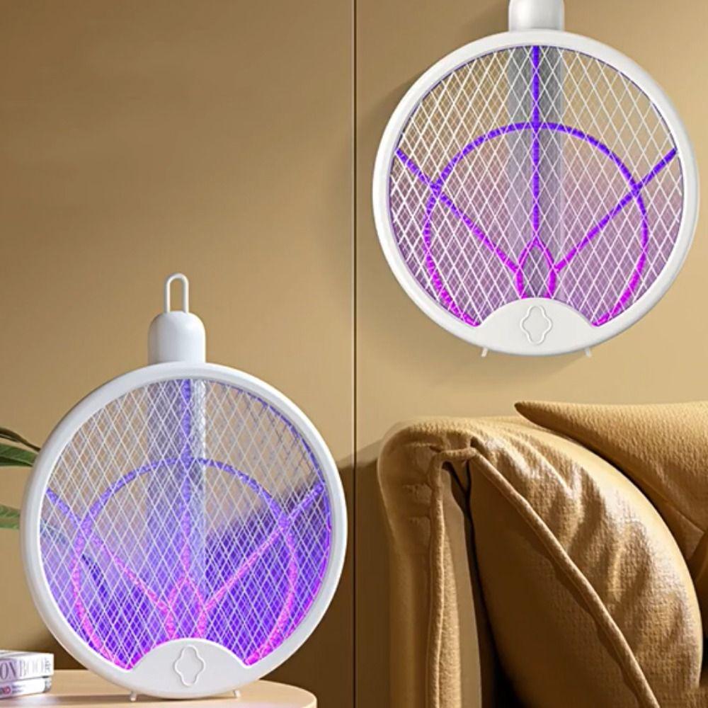Handheld Electric Mosquito Killler Wall Mounted Anti-mosquito Device Fly Swatter  Bedroom
