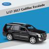 Welly 1/27 Cadillac Escalade SUV Alloy Car Model Diecasts Metal Off-road Vehicles Car Model High Simulation Collection Kids Gift