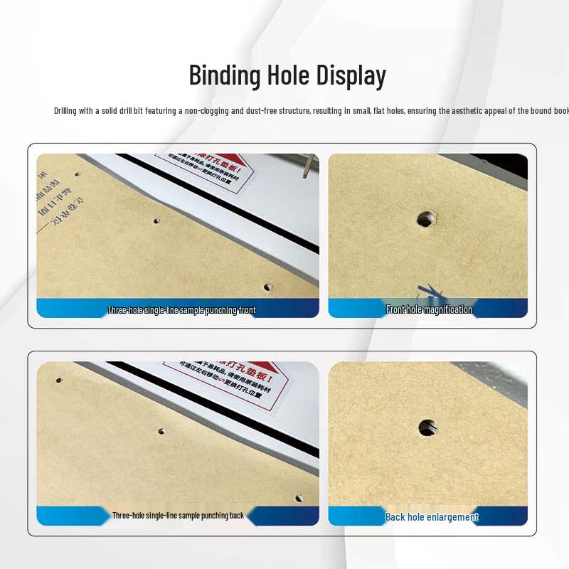 Zhongchuang'en CN-CD1130 Three-Hole Document Binding Machine CN plug (adapter included)