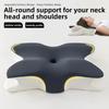 5 Colors Butterfly Neck Pillow Memory Foam Orthopedic Cervical Support Pillow for Pain Relief and Health Care