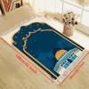 VIKAMA Muslim Prayer Mat, Foldable Travel Meditation Mat, Unisex Home Tassel Kneeling Mat, Indoor and Outdoor Prayer Mat
