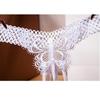 Women's Sexy Crotchless Thongs Lace Hollow Out Underwear For Women Erotic T-back Hot Transparent Panties Female Bow G-string New