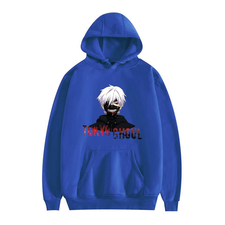 Tokyo Ghoul Anime Print Unisex Casual Hoodie Sweatshirt