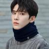 1-5PCS Soft Knit Neck Warmer Scarf for Men Women Winter Fleece Lined Cycling Neck Scarf Protector Comfortable Neck Cover