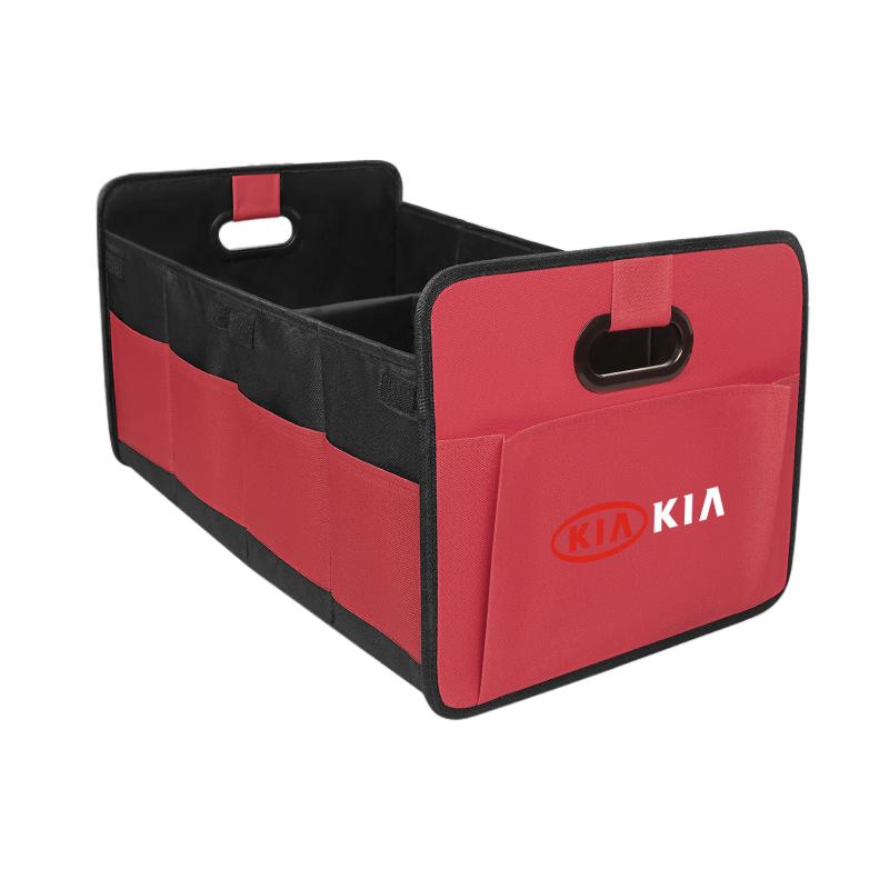 Car Trunk Sorting Box Large Capacity Tool Storage Boxes For KIA Sportage Seltos Sorento K3 K4 Soul Carnival EV6 EV9 Carnival K5 dmzu30