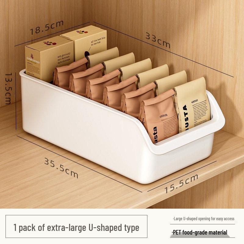 Desktop Storage Box for Snacks, Toys, and Sundries - Home and Kitchen Organizer Basket