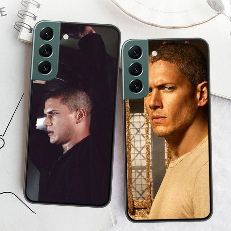 Prison Break TV Series Phone Case For Samsung Galaxy S22 S25 Ultra S21 S10 Plus S26 Edge S20 S23 S24 FE Cover Silicone Soft