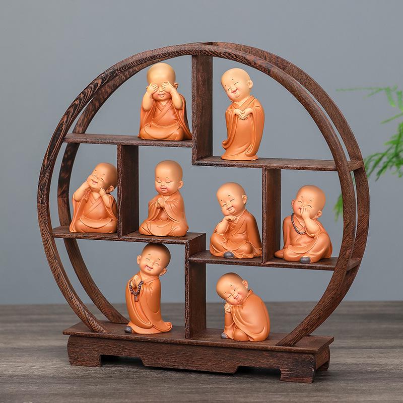 Zen Huineng Malý mnich Stolní ozdoba pro domácí dekoraci