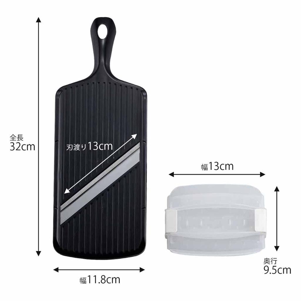 Shimomura Kihan Cabbage Slicer in Cuts Juliennes to Sharp Cutting Safety Holder 44244 [Sugokire] [Made Japan] Ultra-Fine 1mm, Edge, Included,