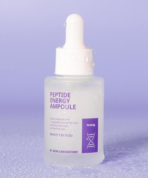 W Skin Lab Feuchtigkeitsampulle 30ml (4 Arten: Hyaluronsäure, Vitamin, Cica, Peptid)
