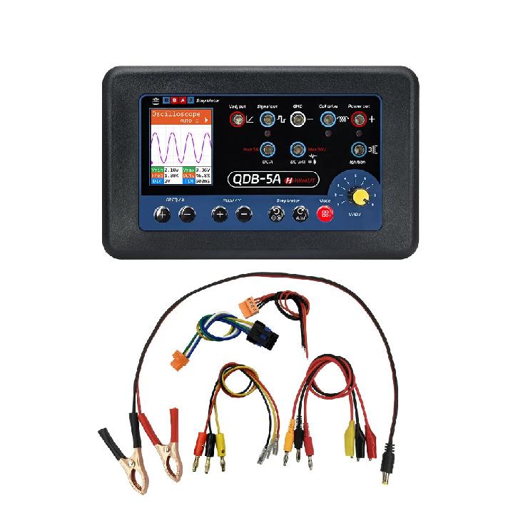 QDB300 5A 12~24V Ignition Coil Test Injector Tester Car Sensor Tester Oscilloscope PWM Drive Fault Detector Stepper Motor Tester