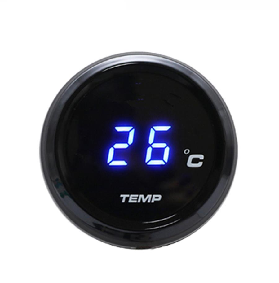 Universal Motorcycle Thermometer Instruments Water Temp Temperature Digital Display Gauge Meter