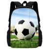 Football School Bag High Definition Waterproof Printing Multi-Functional Load Reduction Ridge Backpack