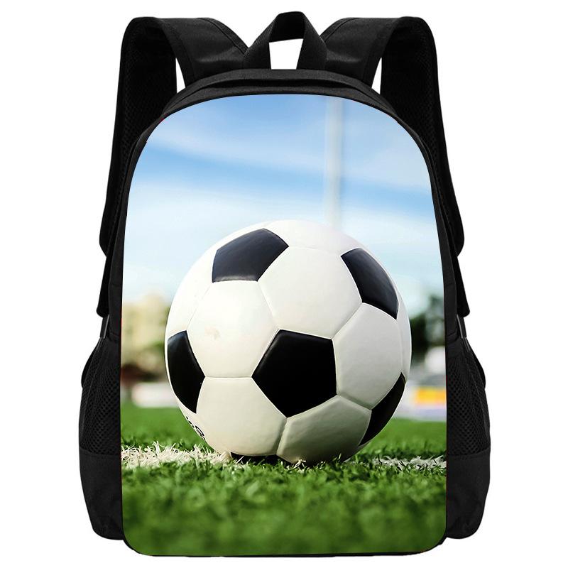 Football School Bag High Definition Waterproof Printing Multi-Functional Load Reduction Ridge Backpack