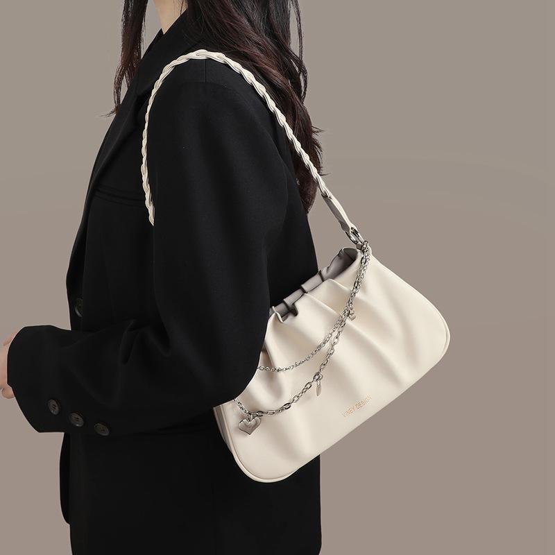 Сумка-пельмень новая осенне-зимняя сумка-мессенджер модная универсальная одно плечо полумесяц облачная сумка сумка