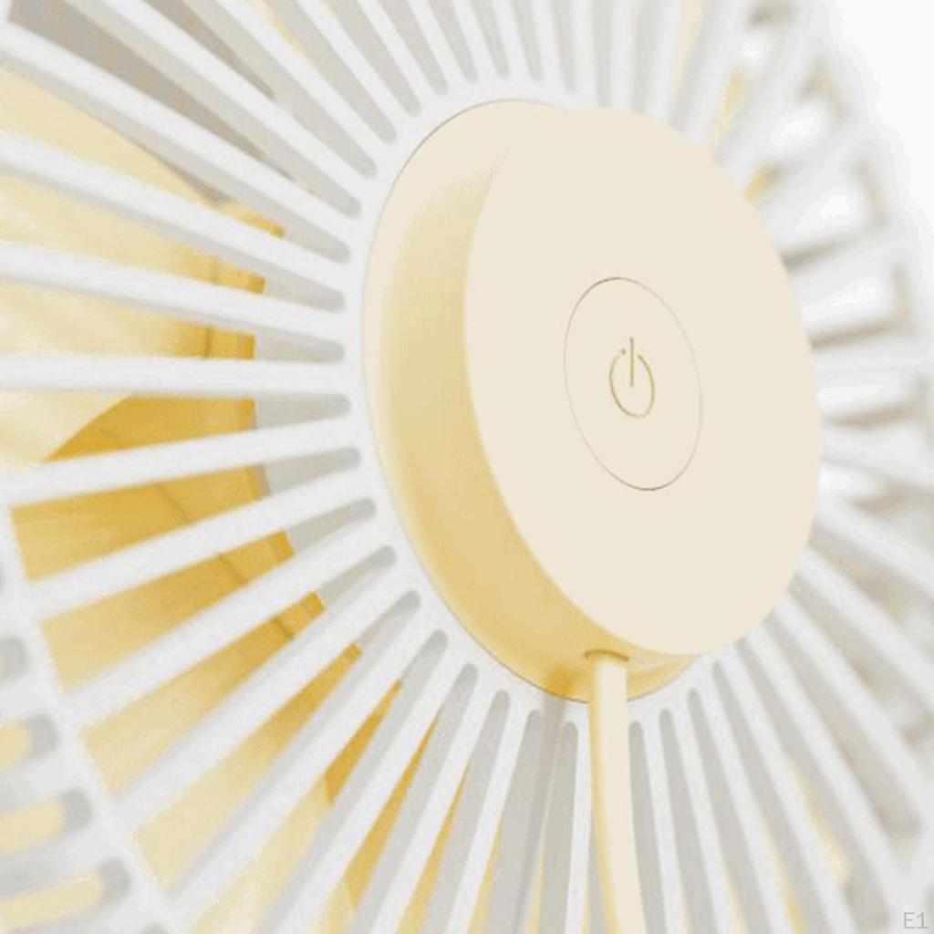 Compact USB Desk Fan Personal Cooling for Travel Outdoor