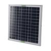 50W Monocrystalline Solar Panel ABS Solar Battery  r with OBD Car  r, Controller for Energy Conversion Kit