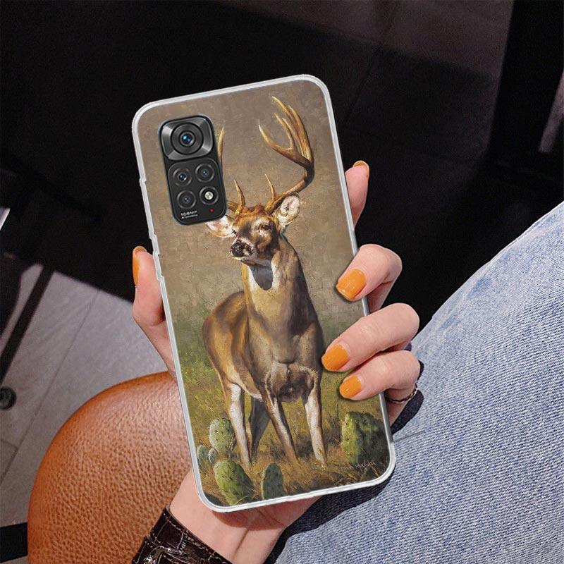 Deer Hunting Camo Phnoe Case for Phnoe Case for Xiaomi Redmi Note 15 14 14S 13 Pro Plus 12 12S 11S 11E 10S 10 11T 5G Unique Cove