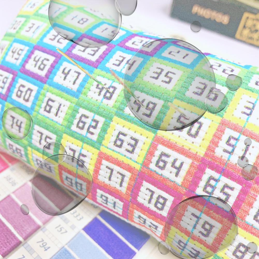 

Number 1-98 Cross Stitch Embroidery Pin Cushion Rainbow Pin Storage Cushion Pillow Shaped Needlework and DIY Crafts China Mainland