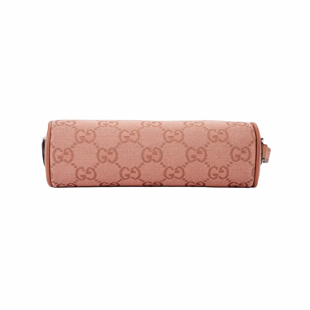 GUCCI Ophidia Fabric With Cow Leather Shoulder Bag, Crossbody Bag Mini Women's Pink 574493-FACC7-5748