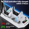 PS5 Pro/Slim Cooling Fan Base & Dual Controller Charging Station