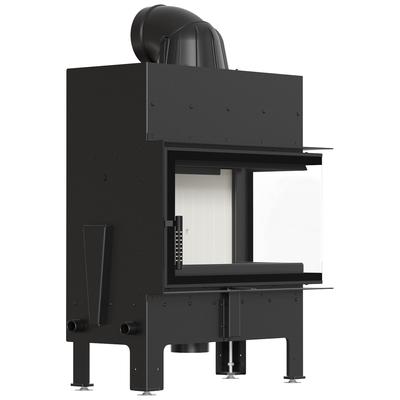 Steel Fireplace KRATKI FLOKI M Right 10 kW Ø 200