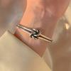 VENTFILLE 925 Sterling Silver Geometric Square Round Bead Bracelet For Women Personality Temperament Simple Hand Jewelry Party