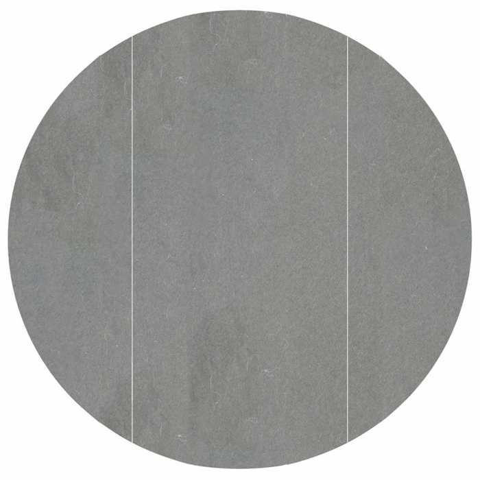 VidaXL Bâche de Piscine, Tapis de Sol Rond, Couverture de Piscine, Protection de Piscine Jardin Terrasse, Gris Clair Ø306 cm 94224