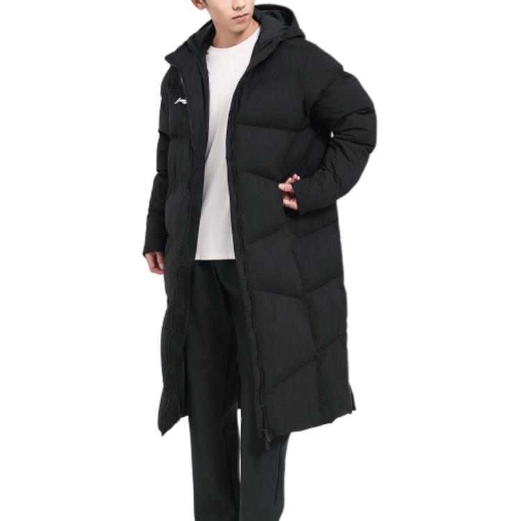 Li Ning Sports Life Collection Puffer Jacket Unisex Black AFMU037-1