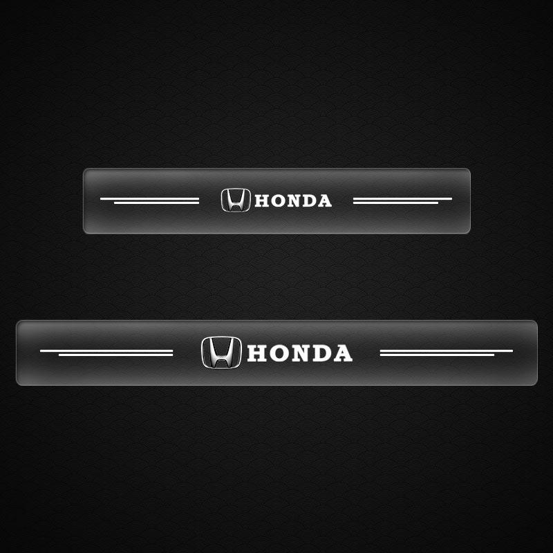 4Stk. Autoschwellenschutz Transparentes Dekoratives Abzeichen 3D-Aufkleber Für Honda Civic Varadero Xl1000 Xadv 750 Forza Shadow Vt600 Autozubehör
