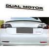 YHCDSEA Dual Motor Badge Emblem Sticker Plaid Decor A-Plaid